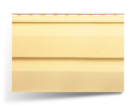 Виниловый сайдинг «KANADA плюс» (Желтый)