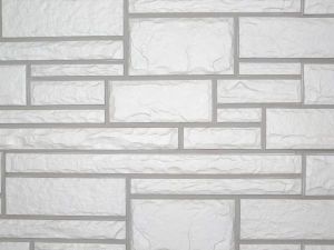 Цокольный сайдинг "Nailite" (GLACIER WHITE)